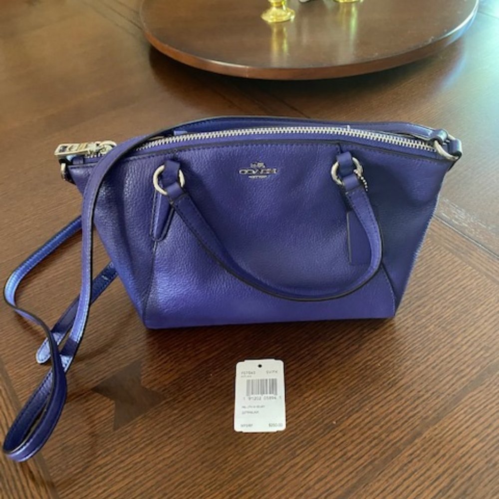 Coach Mini Kelsey Satchel Pebble
